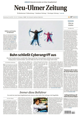 Cover of Neu-Ulmer Zeitung