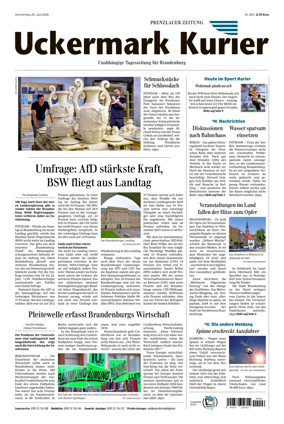 Cover of Prenzlauer Zeitung