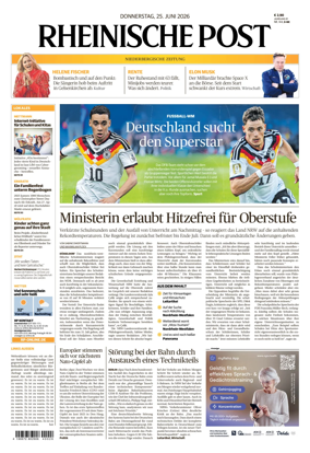Cover of Rheinische Post Mettmann