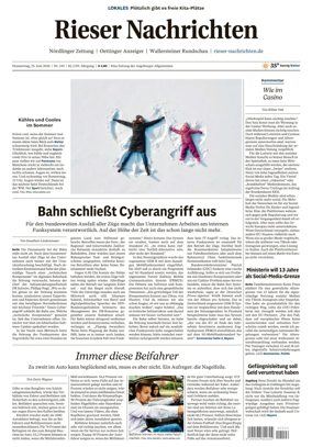 Cover of Rieser Nachrichten