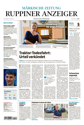 Cover of Ruppiner Anzeiger