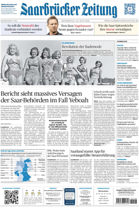 Cover of Saarbruecker Zeitung