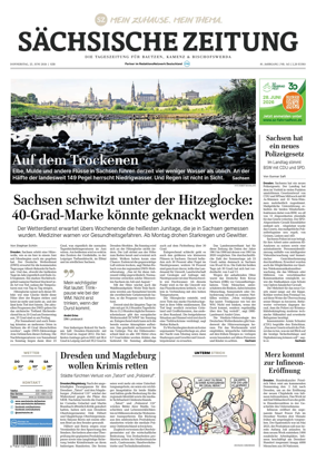 Cover of Sachsische Zeitung (Bautzen Kamenz & Bischofswerda)