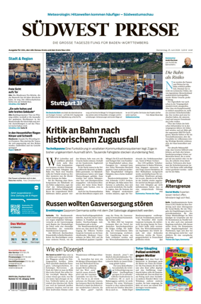 Cover of Sudwest Presse