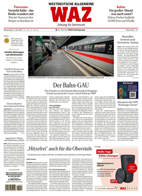 Cover of Westdeutsche Allgemeine Zeitung (Dortmund-Sud II)