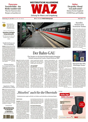 Cover of Westdeutsche Allgemeine Zeitung (Moers)
