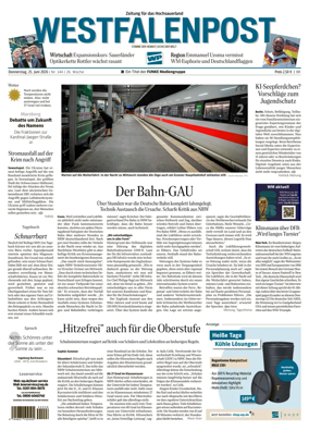Cover of Westfalenpost (Brilon)