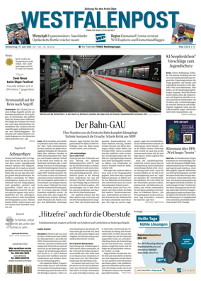 Cover of Westfalenpost (Olpe)