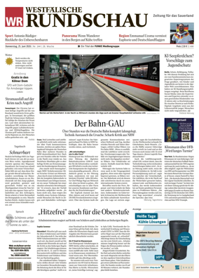 Cover of Westfalische Rundschau (Arnsberg)