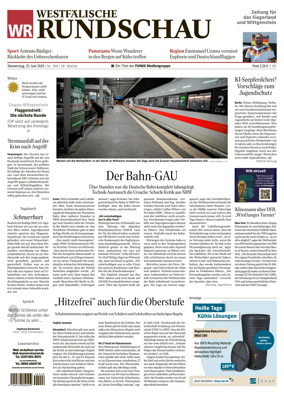 Cover of Westfalische Rundschau (Siegen)