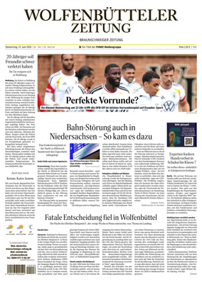Cover of Wolfenbutteler Zeitung