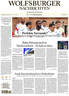 Cover of Wolfsburger Nachrichten (Helmstedt)