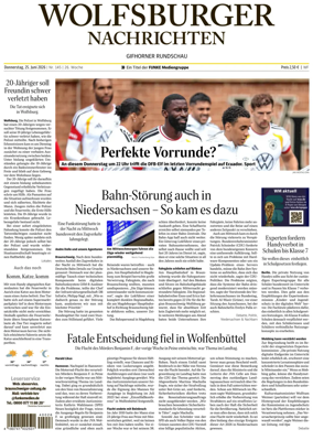 Cover of Wolfsburger Nachrichten (Wolfsburg-Gifhorn)