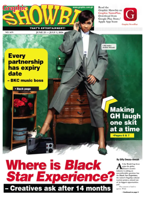 Cover of Graphic Showbiz
