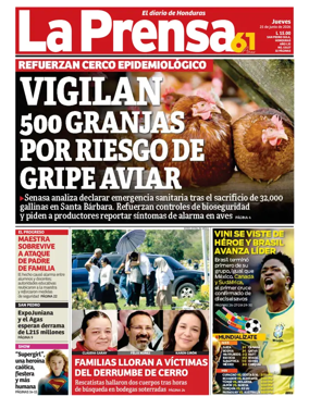 Cover of Diario La Prensa