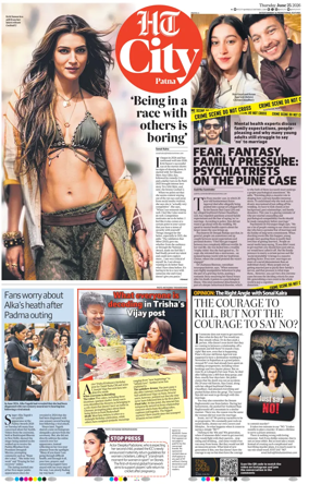 Cover of Hindustan Times (Patna) - Live
