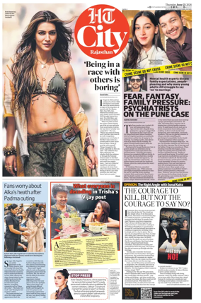 Cover of Hindustan Times (Jaipur) - City