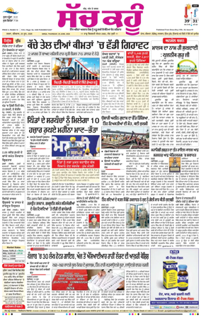 Cover of Sach Kahoon Punjabi