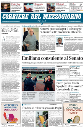 Cover of Corriere del Mezzogiorno (Puglia)