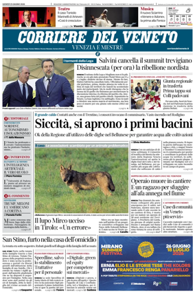 Cover of Corriere del Veneto (Venezia e Mestre)