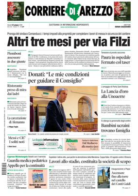 Cover of Corriere di Arezzo