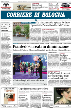 Cover of Corriere di Bologna