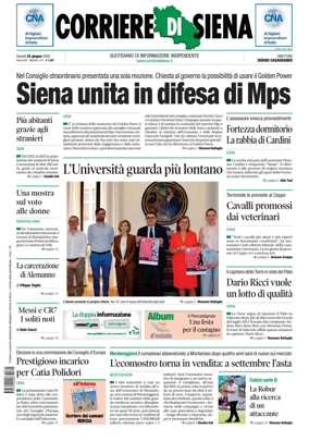 Cover of Corriere di Siena