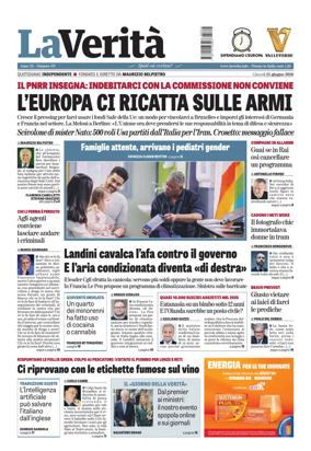 Cover of La Verita (Italia)