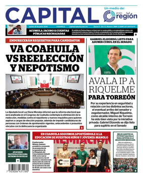 Cover of Capital Coahuila