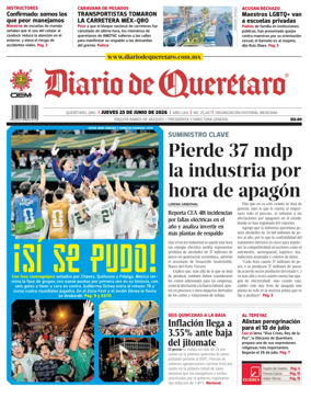 Cover of Diario de Queretaro