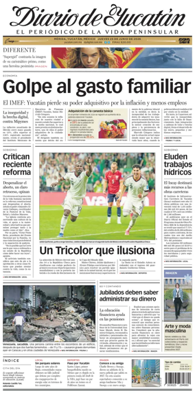 Cover of Diario de Yucatan