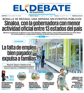 Cover of El Debate de Guamuchil