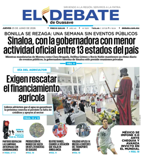 Cover of El Debate de Guasave
