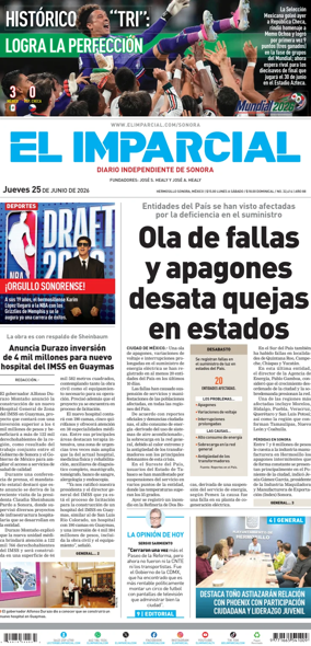 Cover of El Imparcial
