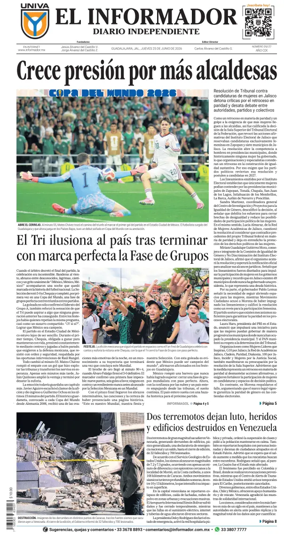Cover of El Informador