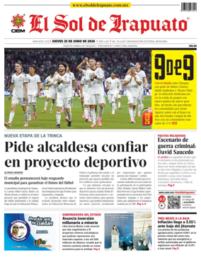 Cover of El Sol de Irapuato