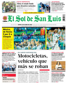 Cover of El Sol de San Luis Potosi