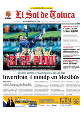 Cover of El Sol de Toluca