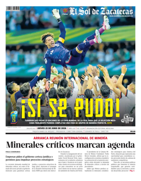 Cover of El Sol de Zacatecas