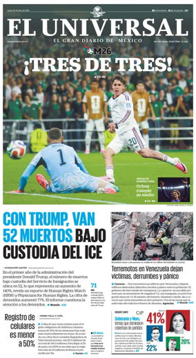 Cover of El Universal