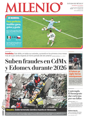 Cover of Milenio Edo de Mexico