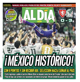 Cover of Periodico Al Dia (Leon)