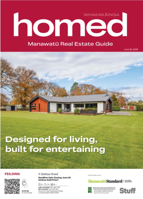 Cover of Homed Manawatu Standard