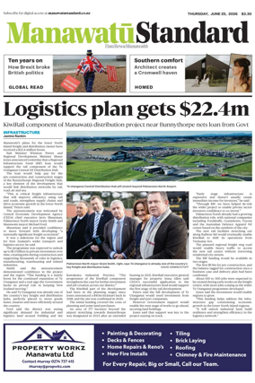 Cover of Manawatu Standard