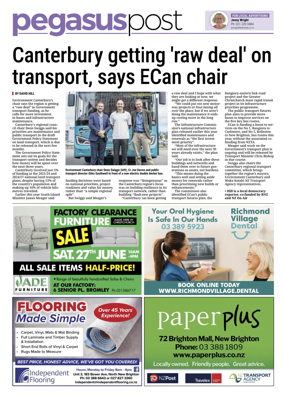 Cover of Pegasus Post (Christchurch)