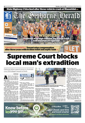 Cover of The Gisborne Herald