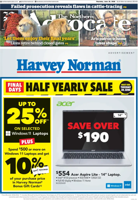 Cover of The Northern Advocate