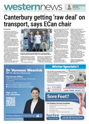 Cover of Western News (Christchurch)