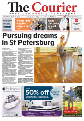 Cover of The Timaru Courier