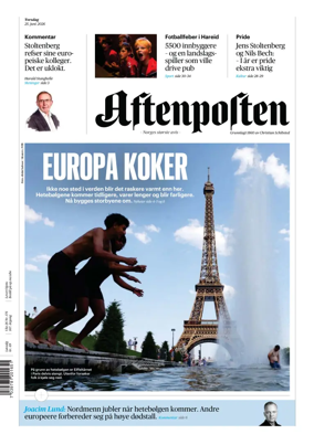 Cover of Aftenposten